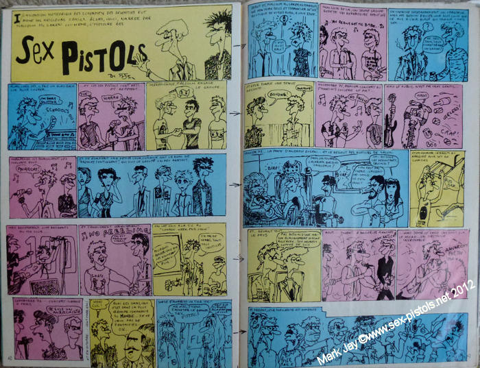 Sex Pistols Story So Far by MARK JAY editor of SKUM FANZINE