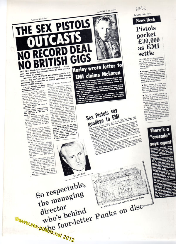 Never Mind The Bollocks: United States Of America WB Promo Materials 1977 Press Pack