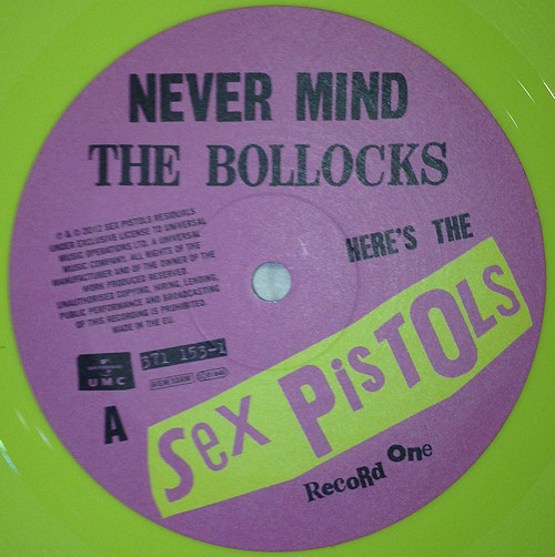 Never Mind The Bollocks, Here's The Sex Pistols (Universal SexPisyp1977)