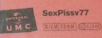 Never Mind The Bollocks, Here's The Sex Pistols (Universal SexPissv1977)