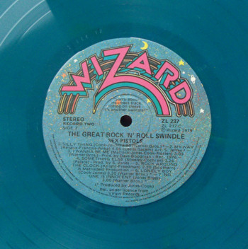 The Great Rock 'N' Roll Swindle (Wizard ZL 237)