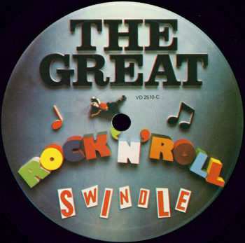 The Great Rock 'N' Roll Swindle Double LP Virgin Records New Zealand