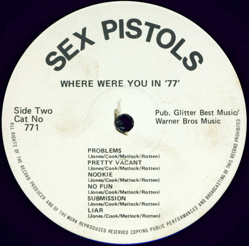 London's Outrage Boxset: Where Were You in 77? LP