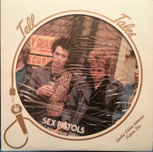 Sex Pistols Limited Edition Interview Picture Disc : Tell Tales (Music & Media Promotions Ltd)