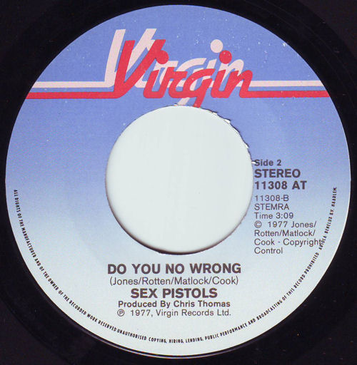 God Save The Queen / Do You No Wrong (Virgin 11308 AT)