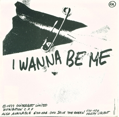 Anarchy In The U.K. / I Wanna Be Me (Barclay 640 112) EA Code