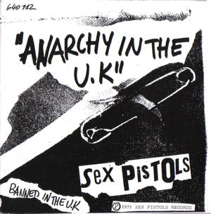 God Save The Sex Pistols Anarchy In The UK Barclay Counterfeit French