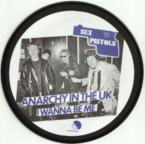  Anarchy Counterfeit Picture Disc