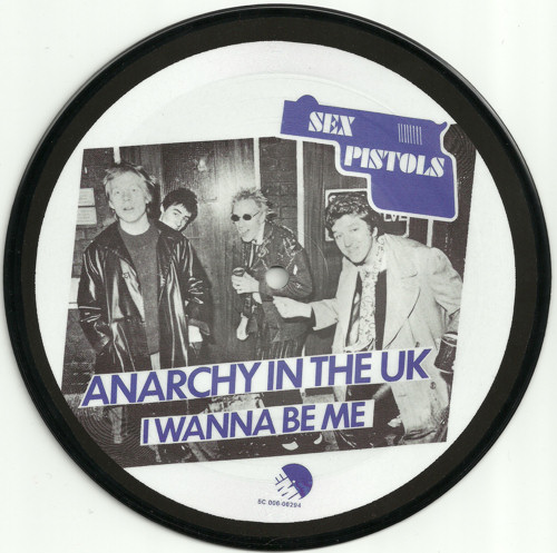 God Save The Sex Pistols Anarchy Counterfeit Picture Disc