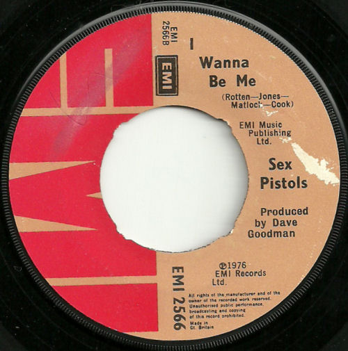 Anarchy In The UK / I Wanna Be Me (EMI 2566)