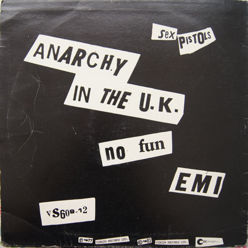 Anarchy In The UK New Zealand 12" (1983)