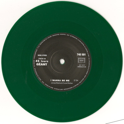 Anarchy In The U.K. / I Wanna Be Me (Barclay 740 501)