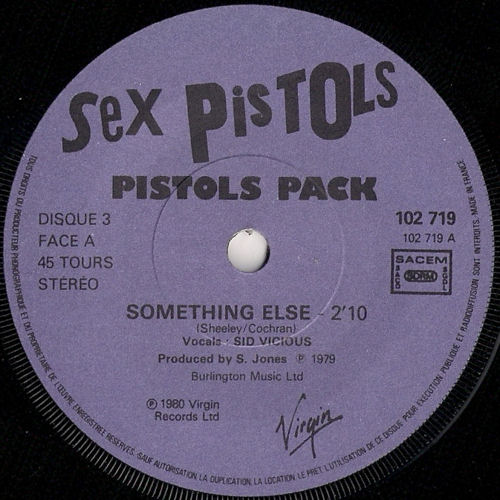 Something Else / Silly Thing (Virgin 102 719)