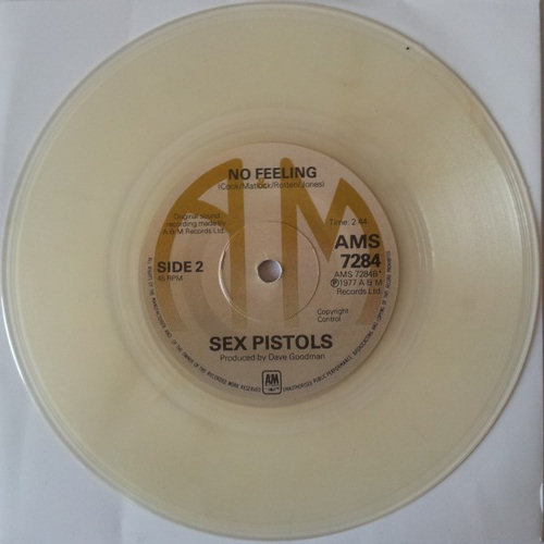 Sex Pistols - A&M God Save The Queen Counterfeit 2013 Card Sleeve 7"