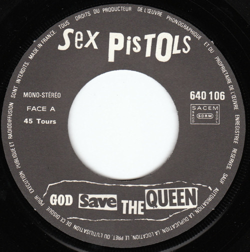 God Save The Queen / Did You No Wrong (Barclay 640 106) BA 105 Code