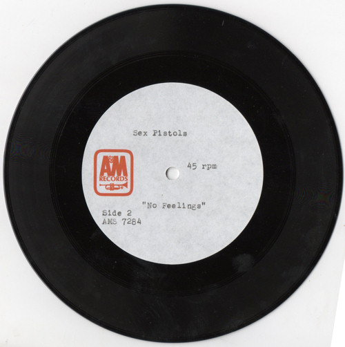 God Save The Queen / No Feeling Acetate (A&M AMS 7284)