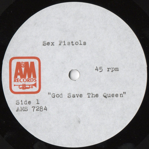 God Save The Queen / No Feeling Acetate (A&M AMS 7284)