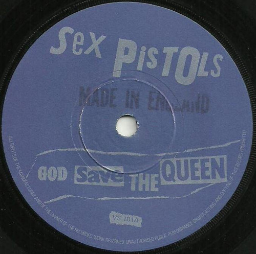 God Save The Queen / Did You No Wrong (Virgin VS 181) A6/B5.