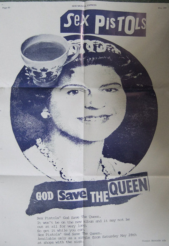  A&M God Save The Queen Counterfeit 12"