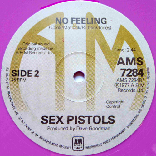 A&M God Save The Queen Counterfeit 12"