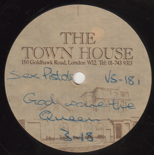  God Save The Queen 12" Acetate (Virgin VS 181)