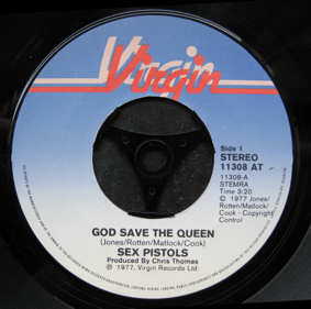 God Save The Queen / Do You No Wrong (Virgin 11308 AT)