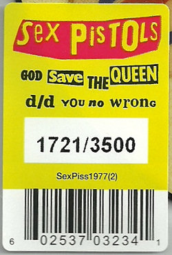 God Save The Queen / Did You No Wrong (Universal Music UMC SexPiss1977(2) )