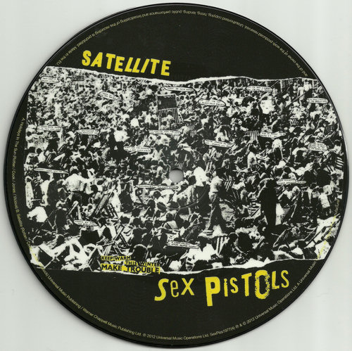 Holidays In The Sun / Satellite</b> (Universal Music UMC SexPiss1977(4) )