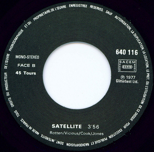 Holidays In The Sun / Satellite (Barclay 640 116)