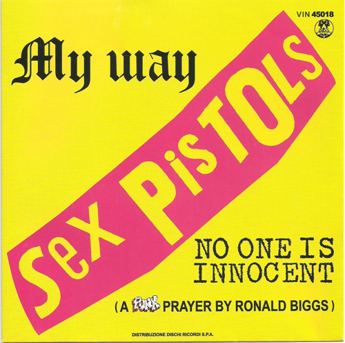 No One Is Innocent / My Way (Virgin VIN 45018)