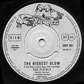 The Biggest Blow / My Way (Virgin 2097 961)