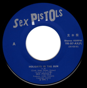 Holidays In The Sun / Satellite (Nippon Columbia YK-97-AX)