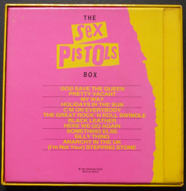 SEX PISTOLS BOX - GREECE