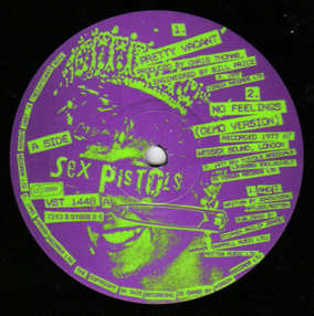 God Save The Sex Pistols Pretty Vacant United Kingdom