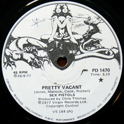 Pretty Vacant / No Fun (Virgin PD 1470)