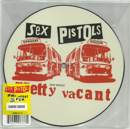 God Save The Sex Pistols Pretty Vacant No Fun United Kingdom 7 2012