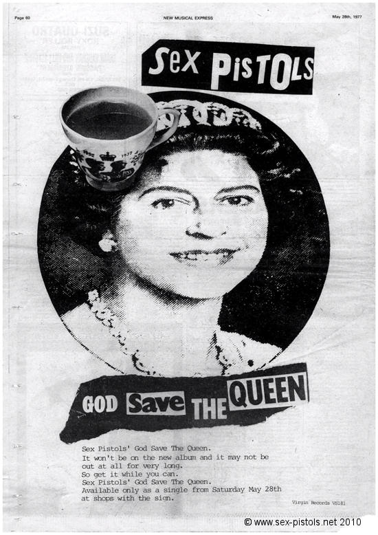 God Save The Queen Advert