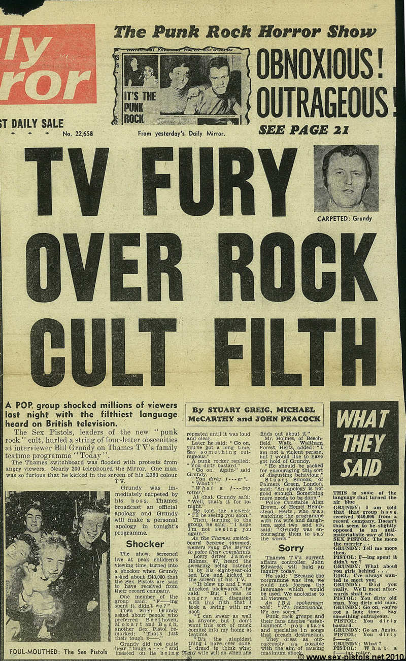 Daily Mirror. 2nd December 1976.