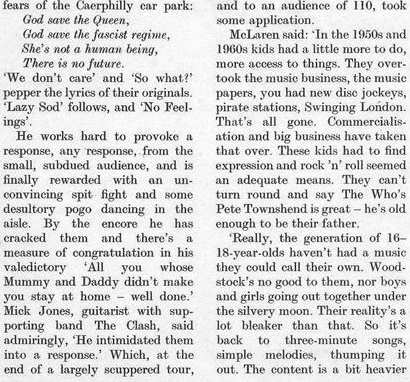 Observer Magazine 30th January 1977