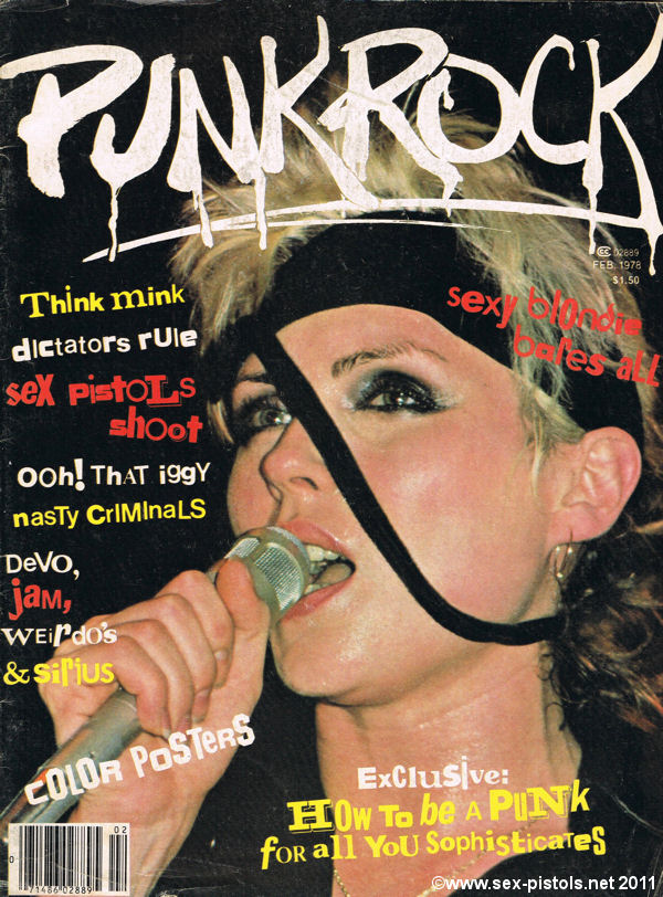 Punk Rock Magazine February 1978