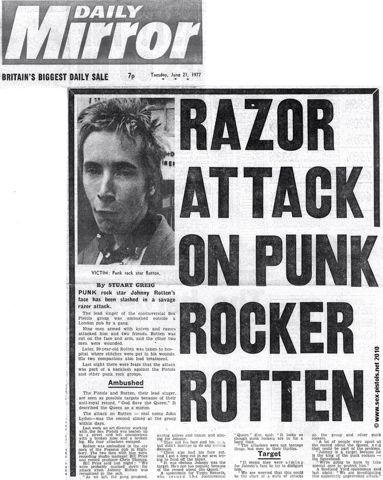 Razor Attack on Punk Rock Rotten