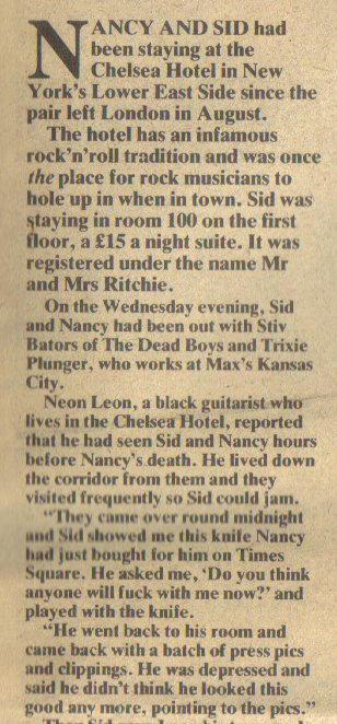 NME. 21st October 1978.
