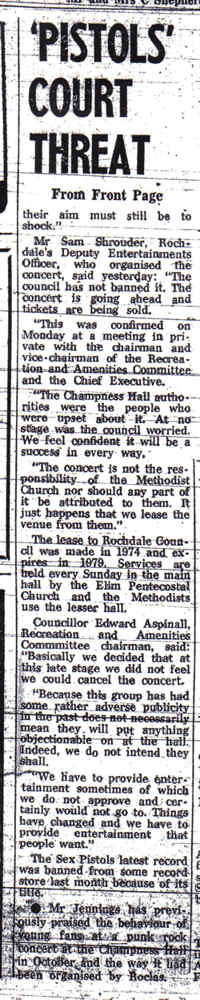 Rochdale Observer Wednesday 14th December 77