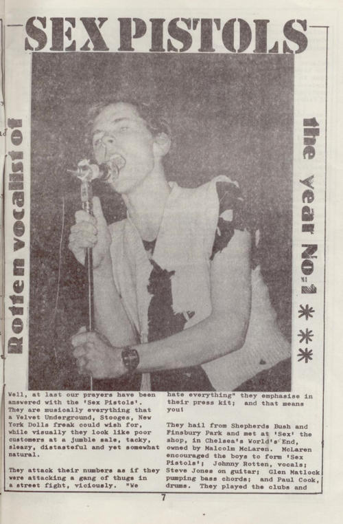 PENETRATION FANZINE - Issue 8 1976