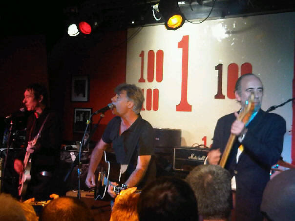 Glen Matlock, Mick Jones and Steve Diggle.