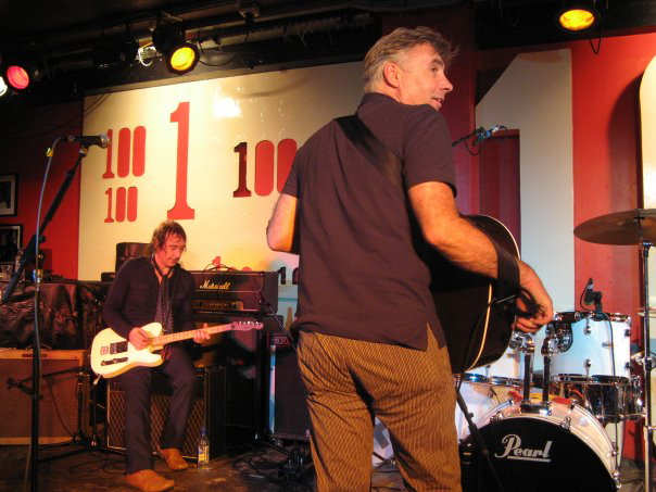 Glen Matlock, Mick Jones and Steve Diggle.