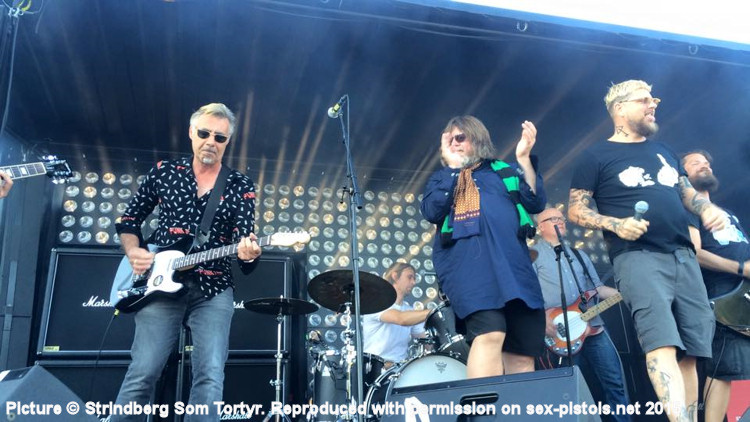 Glen Matlock Skateboard and Music Festival Bowlstock, Stockholm, Sweden 22 August 2015