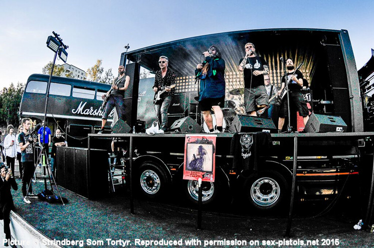 Glen Matlock Skateboard and Music Festival Bowlstock, Stockholm, Sweden 22 August 2015