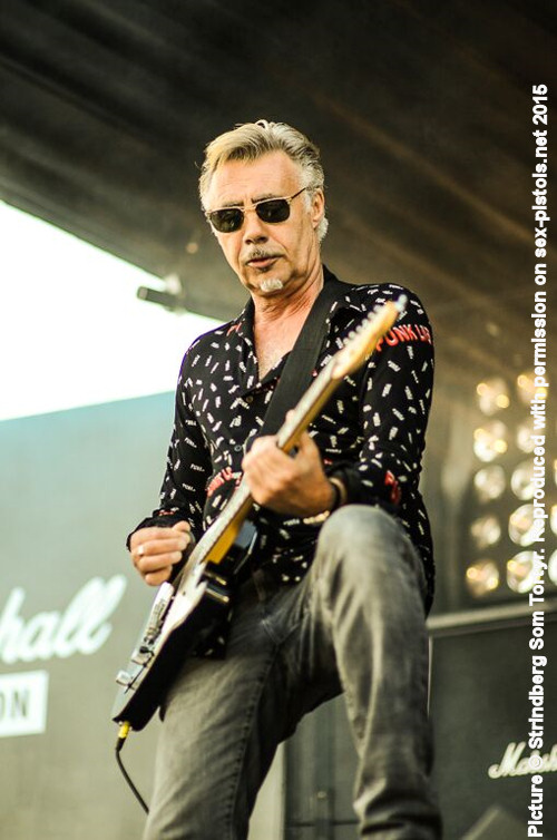 Glen Matlock Skateboard and Music Festival Bowlstock, Stockholm, Sweden 22 August 2015