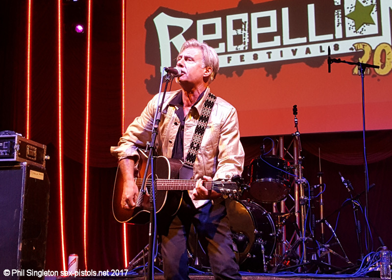 Glen Matlock with Barry Cain Rebellion 2017